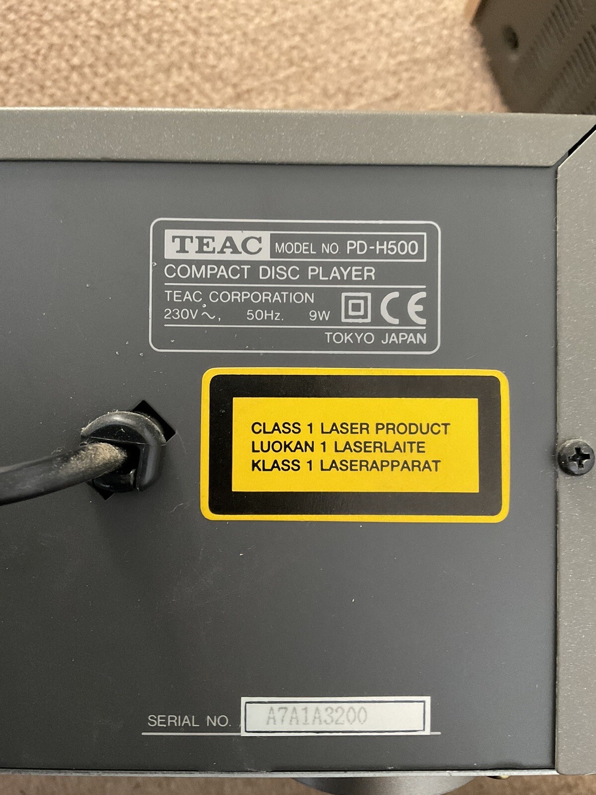 Teac H500 Stacking System KEF Q3 Speakers & Bush MTT1 turntable eBay