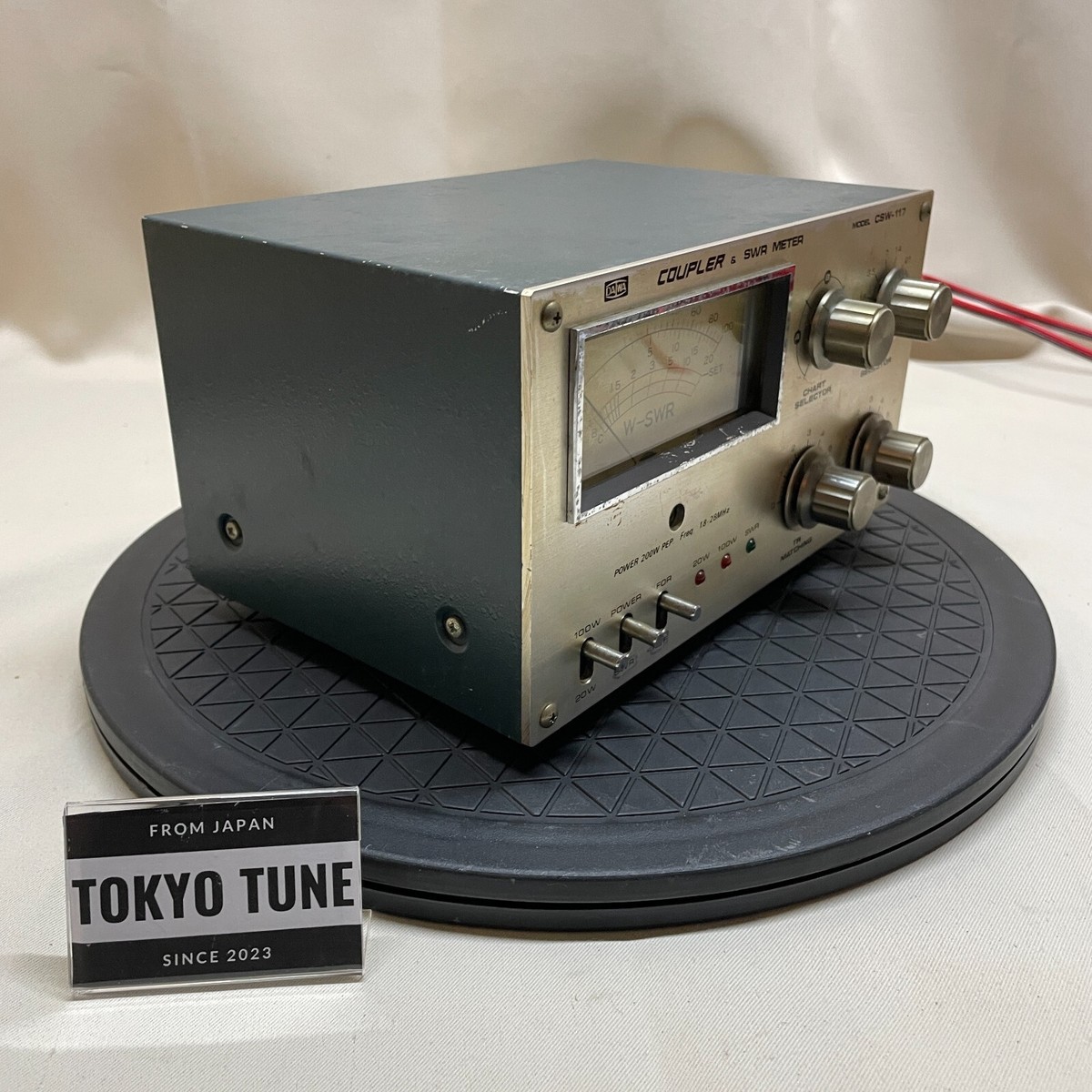 アクセサリー DAIWA SWR&POWERMETER Daiwa SWR Coupler Power Meter CSW-117 1.8-28MHz Working | eBay