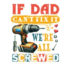 XXL 18X18 Car Sticker Father's Day Decal Weatherproof Vinyl Sticker