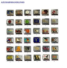 Italian Charms Lots to Choose from Italian Charm Links for your Bracelet Set 4 
