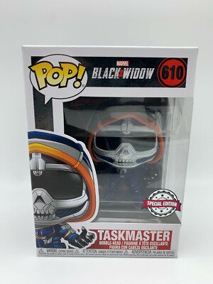 Funko POP! Black Widow   Taskmaster #610 Bobble-Head Figure Special Marvel NEU