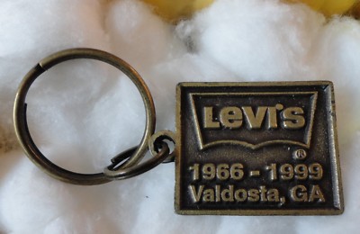 Vintage LEVI's Keychain - 1966 - 1999 Valdosta, GA - Original