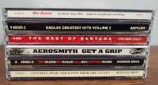 Lot Of 6 CDs Santana Aerosmith RHCP The Doors...