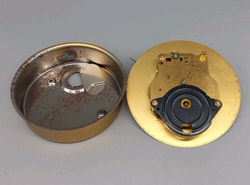 Deutsches Messing 8 Tage Zeit nur mechanisches Uhrwerk - Unruhhemmung - Bild 2 von 6