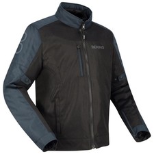 Bering Cronos Black Anthracite Mens Waterproof Motorcycle Motorbike Jacket