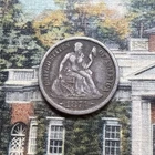 1874 Seated Liberty Dime 🇺🇸
