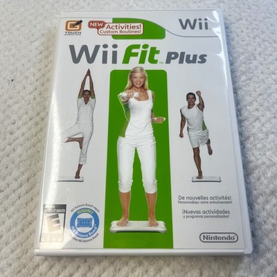 Fit Plus Video Game with Instruction Booklet Nintendo Fitness Fun