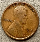 1918-D  ~ Lincoln Wheat Cent - [F] Fine - Better Grade ~ B527