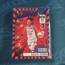 2025 Panini Donruss WNBA - Blue Net Marvels Saniya Rivers #5 (RC)