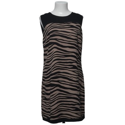 Oasis, Kleid, Größe: 40, Schwarz/Beige, Polyester, Zebra, Damen #cJ0