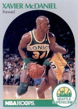 1990-91 Hoops #280 Xavier McDaniel