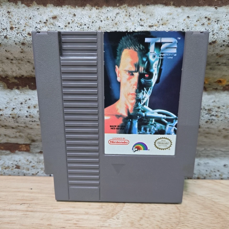 Terminator 2: Judgment Day T2 NES Nintendo 1991 CIB Complete In Box - Image 4 of 4
