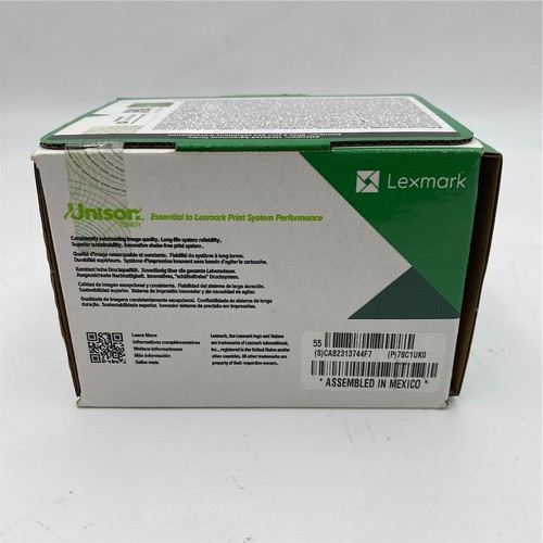 Lexmark 78C1UK0 Rückgabe-Toner schwarz extrem ergiebig 78C1UK0-HY - Bild 3 von 4