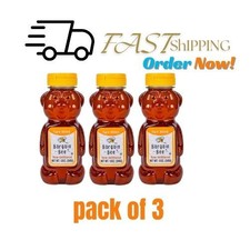 Bargain Bee Pure Raw Unfiltered Honey, Natural Sweetener, 12 floz