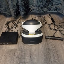 Sony PlayStation PS4 VR Virtual Reality Headset Bundle Untested