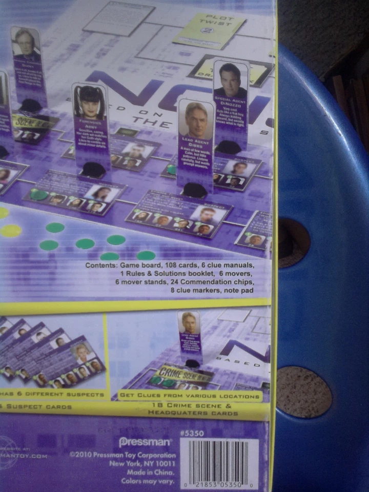 NCIS The Game TV Show Series Board Game Pressman Vintage 2010 Used - Image 4 of 4