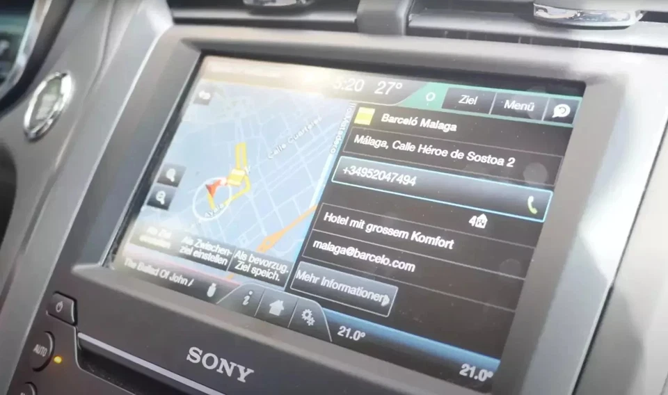 AKTUELLSTE SD KARTE kompatibel mit FORD SYNC2 Navi SD Karte Europa F12 2025 - Bild 3 von 4