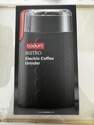 Bodum Bistro Scandanavian Design Electric Coffee Grinder - Black