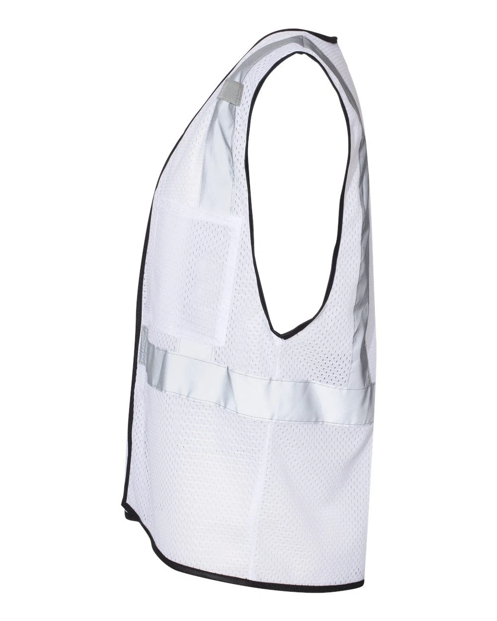 🔥 Kishigo Unisex EV Series Enhanced Visibility Non-ANSI Vest B120-131 White S/M image 1