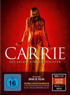Carrie - Des Satans jüngste Tochter - 3-Disc Limited UHD Blu-ray  *NEU*OVP* - Bild 1 von 4