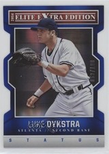 2014 Panini Elite Extra Edition Status Blue Die-Cut 53/100 Luke Dykstra #8 sh7
