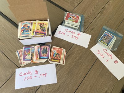 Vintage 1986-87 Garbage Pail Kids GPK Trading Cards 500+ (I Will Ship Quickly!)