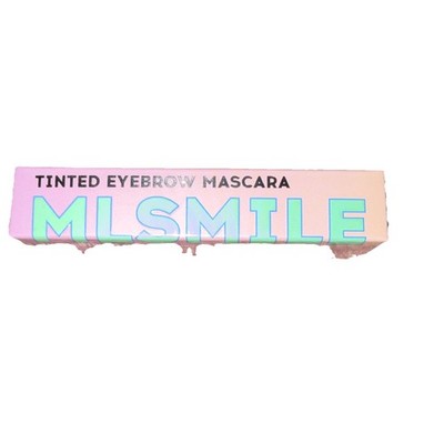 MLSMILE Tinted Eyebrow Mascara, Brown Shade for Natural-Looking Brows