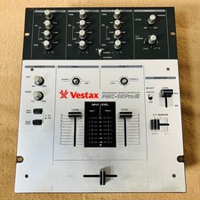 Vestax PMC-05 ProIII Vintage DJ Mixer As Is Line Knob Stiff AC Adapter Japan