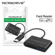 3 in 1 Micro USB Type C Adapter USB TF SD Card Reader USB-C Memory Card OTG Adap