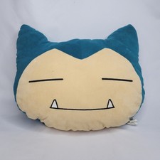 Pokemon Snorlax Plush Pillow Head Cushion Toy Factory 15" Large 2022 Nintendo