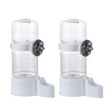 Automatic Bird Feeder and Water Dispenser, 2PCS Cage Accessories for Parrots,...