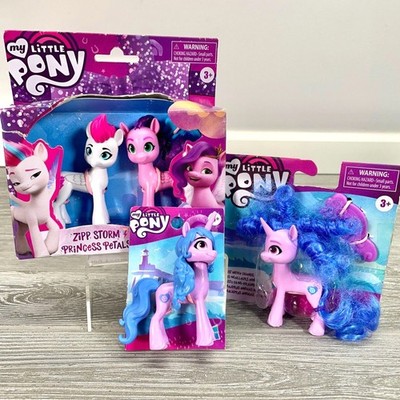 My Little Pony G5 Izzy Moonbow Zip Storm Princess Pipp Petals MLP Lot - NEW