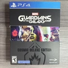 Marvel's Guardians of the Galaxy Cosmic Deluxe PS4 Square Enix SteelBook Artbook