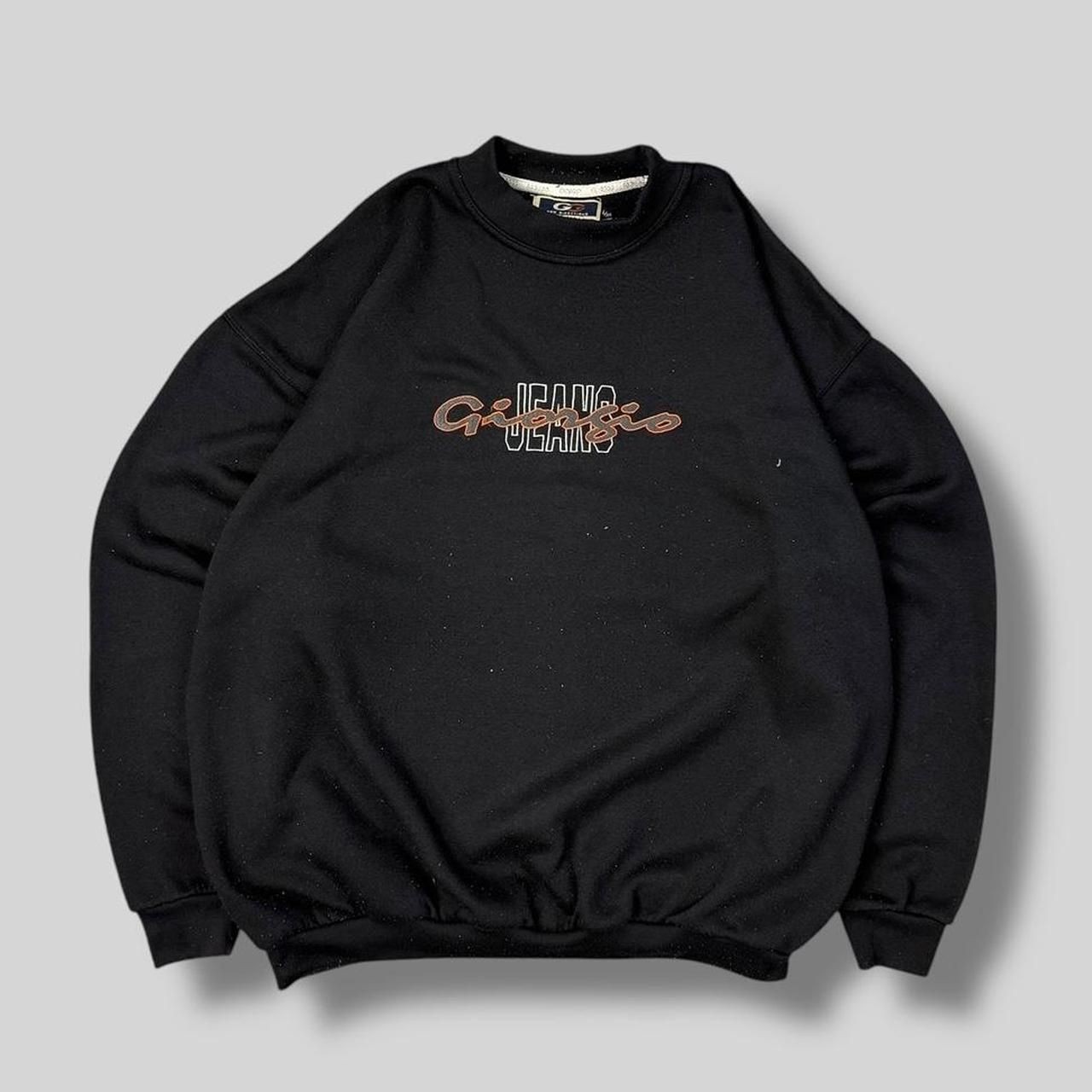 Vintage 90s Giorgio Local Boyz Embroidered Spell Out Sweatshirt