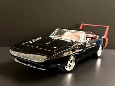 1969 Dodge Charger Daytona 1:18 Black 1/18 Mopar Hemi GMP 20  Torque Thrust  