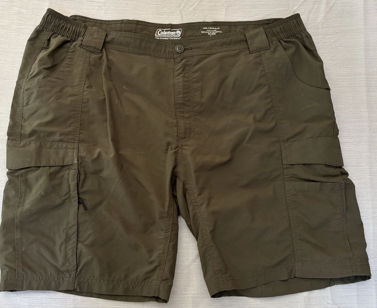 Jsaierl Men's Hiking Cargo Shorts, Summer Outdoor Camouflage Sport Big And Tall Shorts Pants