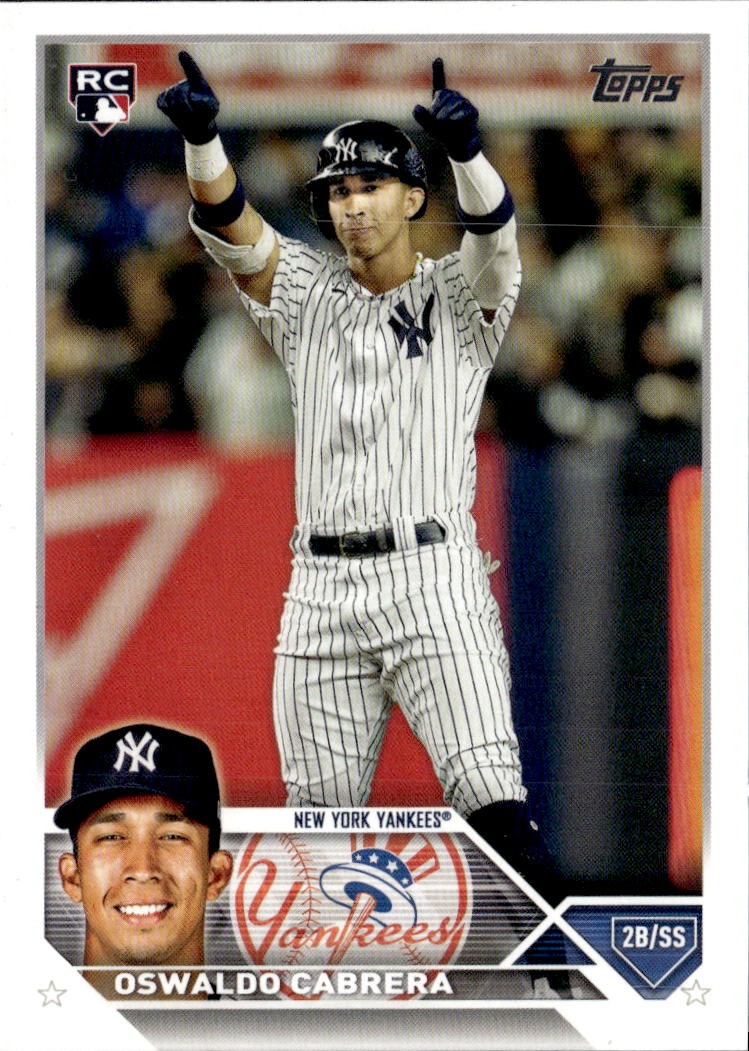 2023 Topps Oswaldo Cabrera #487 RC