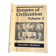 Streams of Civilization Volume 2 Teachers Man...