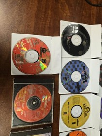 Sega Saturn Console With 13 Games. Upgraded PSU. 2 Controllers With AV Cables. 