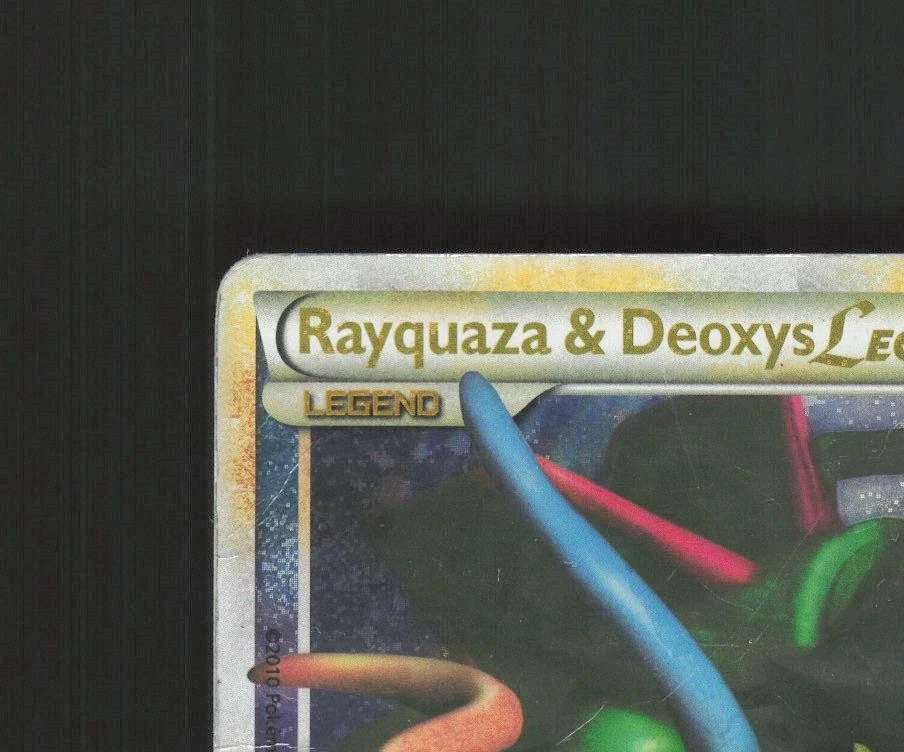 Rayquaza & Deoxys LEGEND 89/90 Undaunted Full Art Ultra Rare Pokemon Card DMG - Image 3 of 4