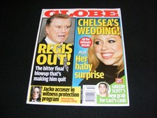 Globe magazine 2005 12 12 Regis Philbin Chelsea Clinton Camilla Felicity Huffman