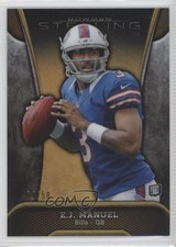 2013 Bowman Sterling Gold Refractor 4/50 EJ Manuel #75 1u9