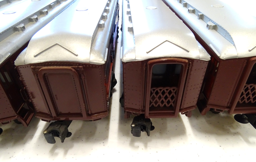 (5) ASSORTED TRAIN CARS O GAUGE THE ALTON LIMITED FEDEX FS - Picture 17 of 22