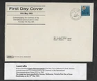 1965 AUSTRALIA ITU ON SCARCE SIGMA FDC