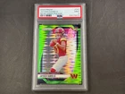 2024 PANINI PRIZM JAYDEN DANIELS #347 ROOKIE NEON GREEN PULSAR SP PSA 9 MINT