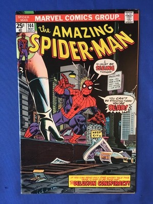 Amazing Spider-Man #144 VFN- (7.5) MARVEL ( Vol 1 1975) 1st app Gwen Stacy clone