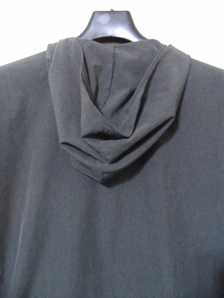 Chaqueta cortavientos Linksoul gris Boardwalker AC con capucha mediana Foto 4 de 4