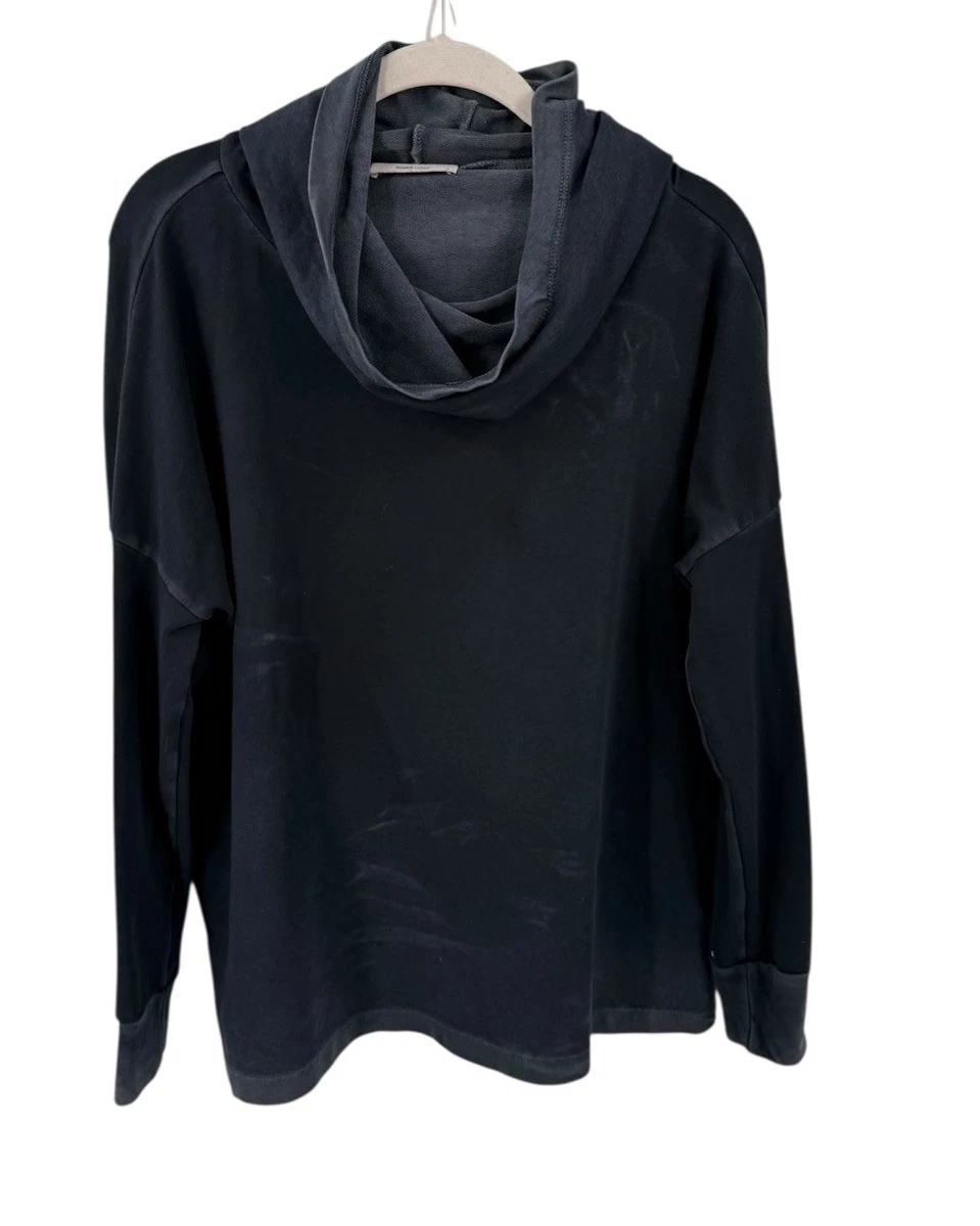 Sweat à Capuche George Pour Femme – Gris, Taille 12, Velours Mélange Polyester, Très Bon état