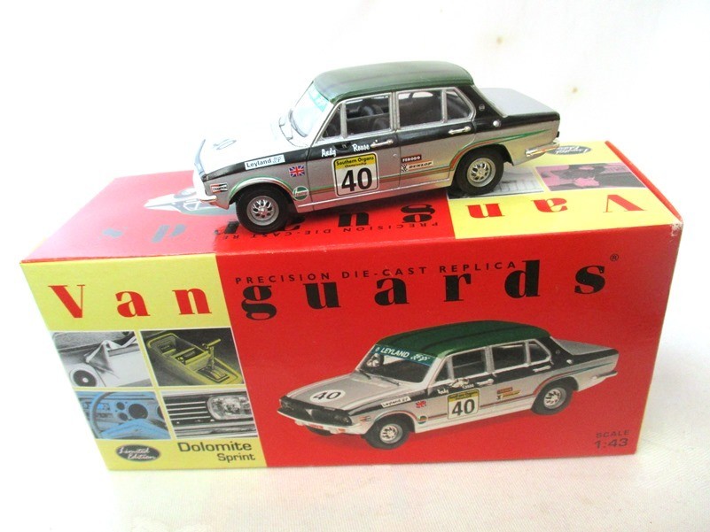 Corgi Vanguards Triumph Dolomite  Broadspeed    VA05303