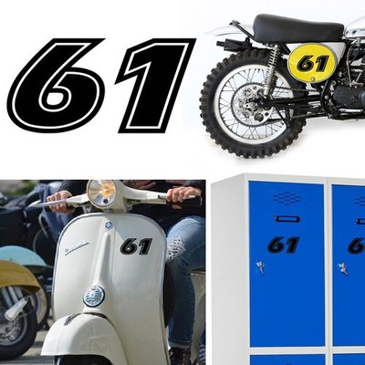 Nummer 61 Eras, Vinyl Aufkleber